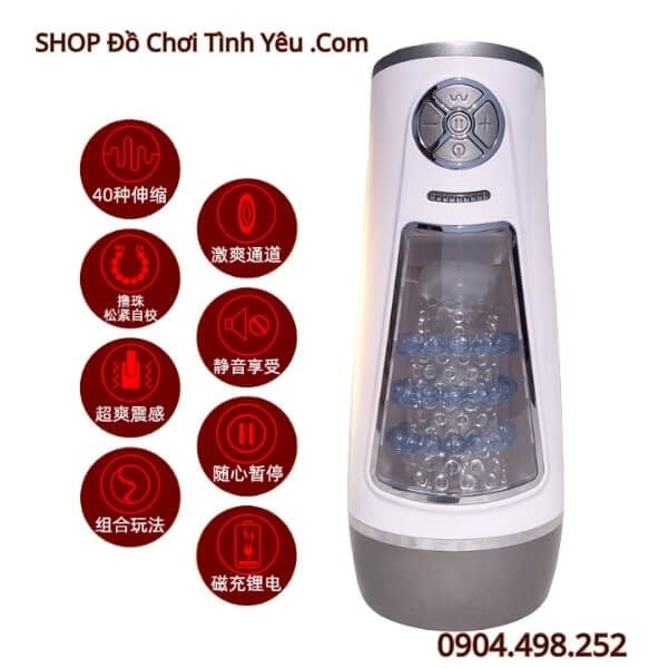 Máy Thủ Dâm Tự Động Đa Chức Năng Kích Thích Mạnh Mẽ MIGYY
