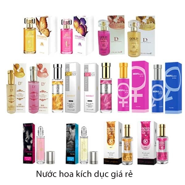 Nước hoa kích dục giá rẻ