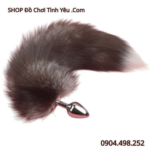 Nút Cắm Hậu Môn Đuôi Cáo Kim Loại Gợi Cảm Có Thể Tháo Rời