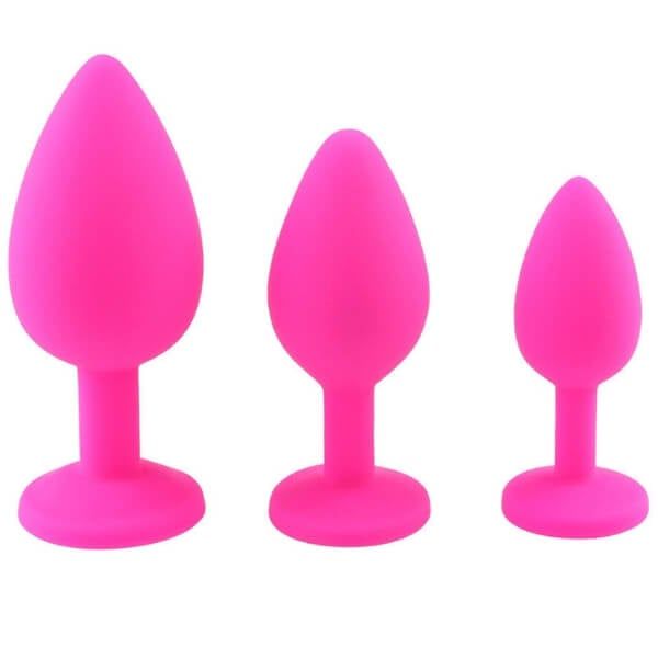 Nút Cắm Hậu Môn Silicone Mềm Mại Kích Thích Tuyến Tiền Liệt