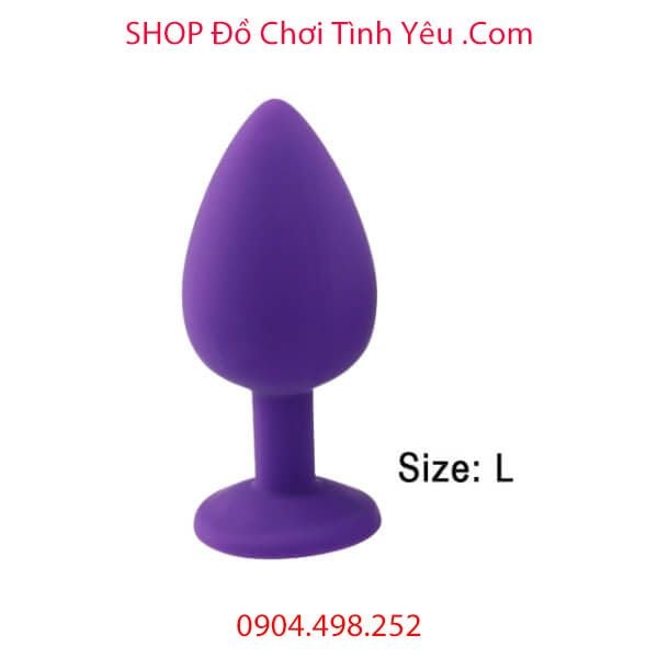 Nút Cắm Hậu Môn Silicone Mềm Mại Kích Thích Tuyến Tiền Liệt