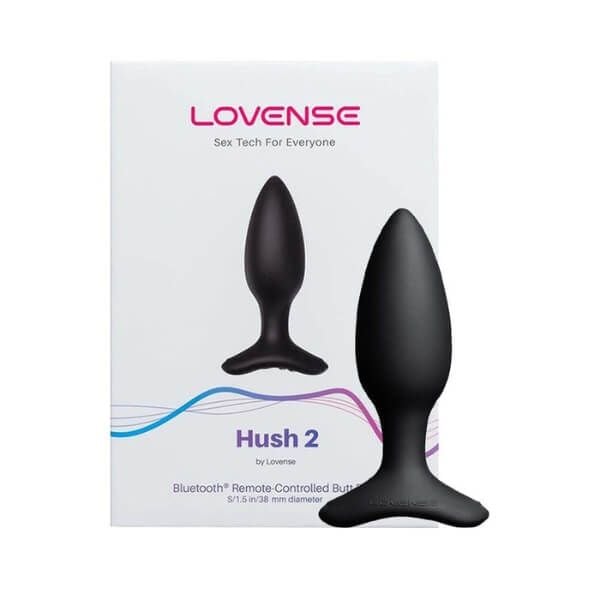 Phích Rung Cắm Hậu Môn Kết Nối Điều Khiển App LOVENSE HUSH 2