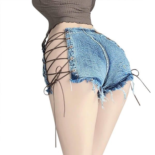 Quần Short Denim Nữ
