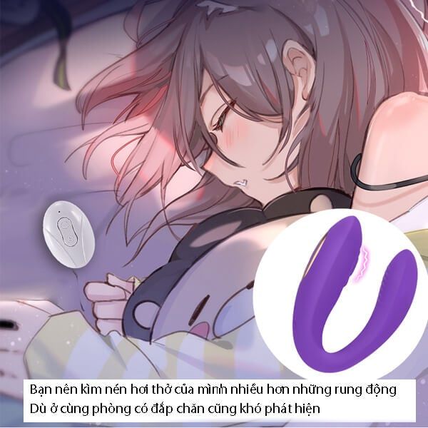 Sextoy 2 đầu mặc quần lót rung massage điều khiển từ xa