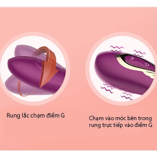 Sextoy rung xoay đeo âm đạo massage giải tỏa sinh lý nữ