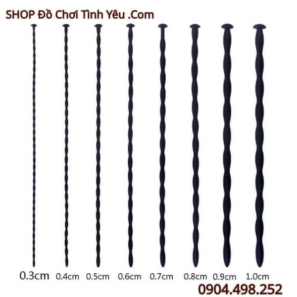 Sounding Cây Nong Niệu Đạo Có Hạt Silicone Kích Thích Lỗ Tiểu