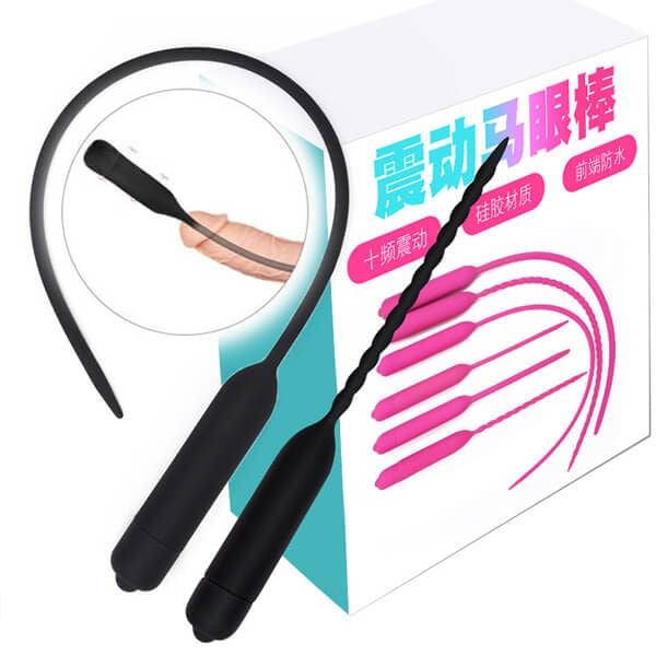 Thanh rung kích thích niệu đạo lỗ sáo điểm G cho nam mềm dẻo