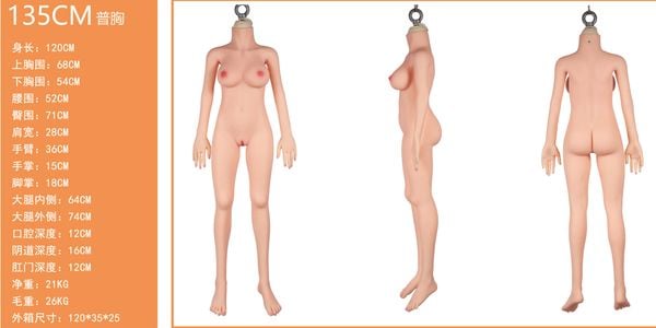Thông số chi tiết búp bê tình dục