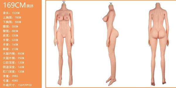 Thông số chi tiết búp bê tình dục