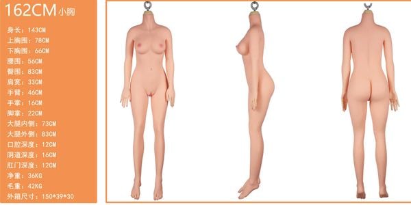 Thông số chi tiết búp bê tình dục