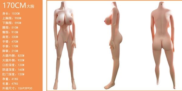 thông số chi tiết búp bê tình dục