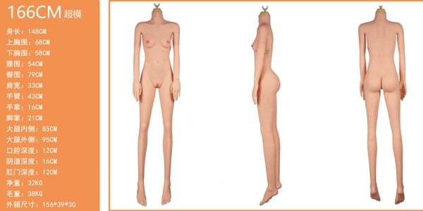 Thông số chi tiết búp bê tình dục