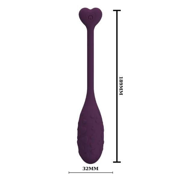Trứng Rung 12 Chế Độ Điều Khiển App PRETTY LOVE FISHERMAN