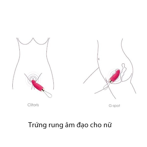 Trứng rung âm đạo cho nữ