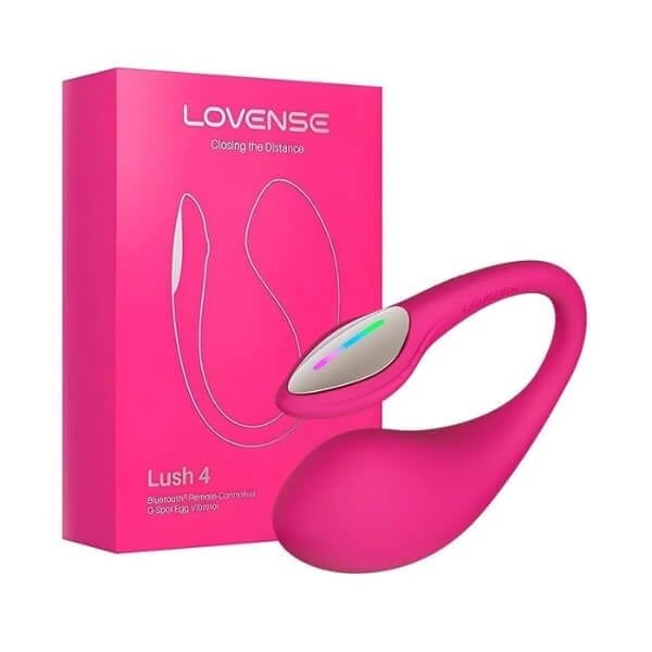 Trứng Rung Kích Thích Điểm G Có Điều Khiển App LOVENSE LUSH 4