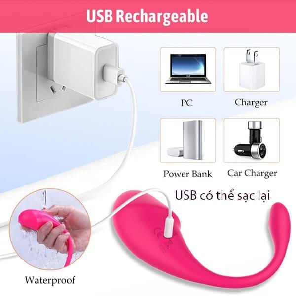 Trứng Rung Kết Nối Bluetooth Điều Khiển APP Massage Điểm G