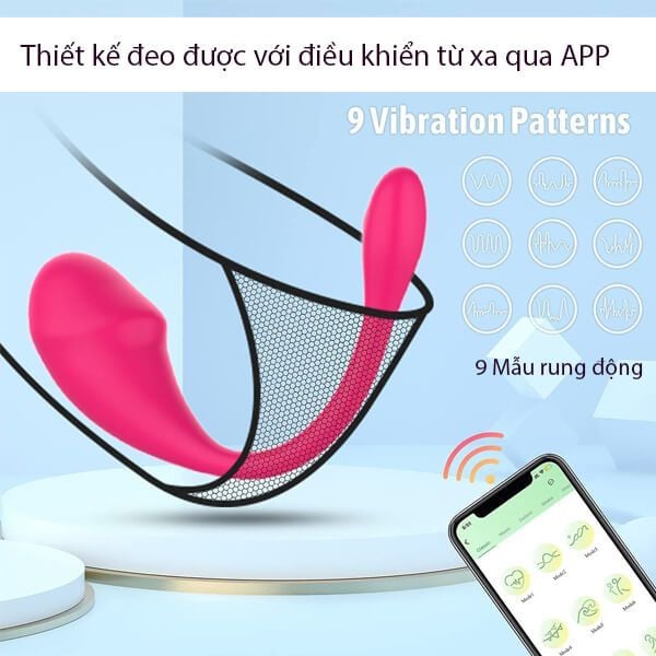 Trứng rung tình yêu không dây