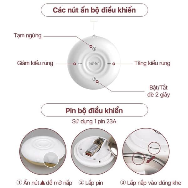 Trứng rung tình yêu cao cấp Surge không dây điều khiển từ xa