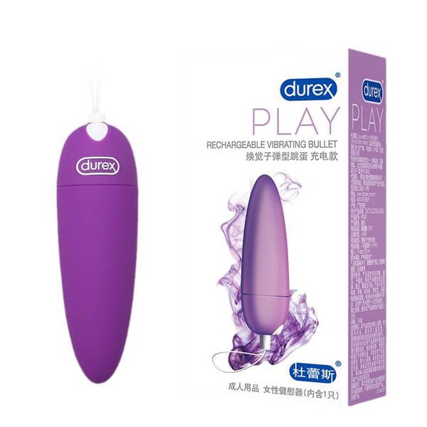 Trứng rung tình yêu mini 1 đầu cực mạnh không dây Durex Play