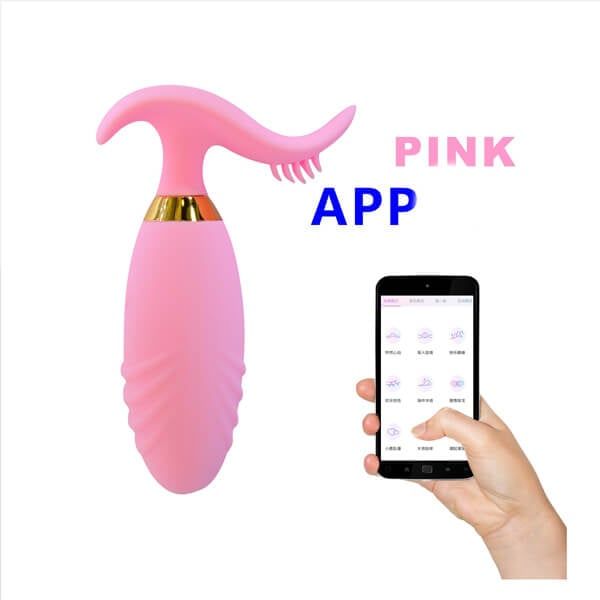 Trứng rung tình yêu không dây massage điều khiển từ xa qua APP