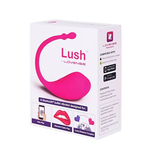 Trứng rung tình yêu Lush điều khiển qua APP không giới hạn