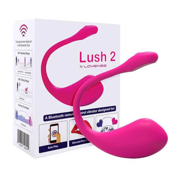 Trứng rung tình yêu Lush điều khiển qua APP không giới hạn