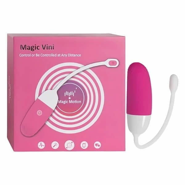 Trứng Rung Tình Yêu Mini Điều Khiển Từ Xa Qua App MAGIC VINI