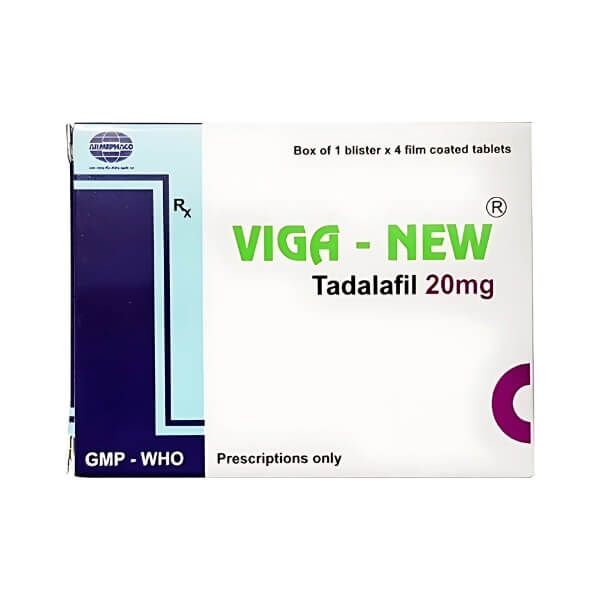 Viên Uống Tăng Cường Khả Năng Sinh Lý Dành Cho Nam VIGA NEW