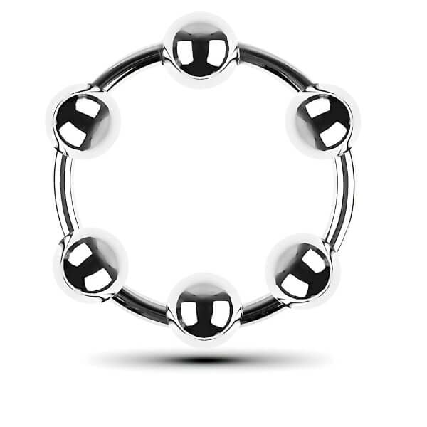Vòng Khóa Dương Vật Dạng Inox Có Bi Chống Xuất Tinh Sớm