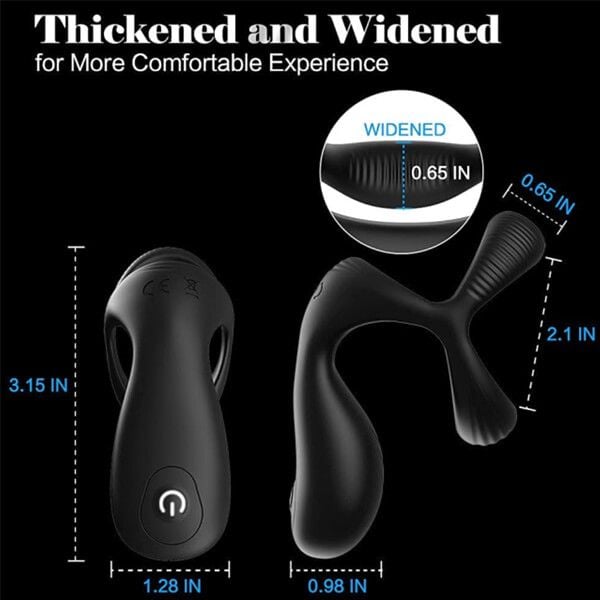 Vòng rung khóa tinh trùng massage đáy chậu tuyến tiền liệt