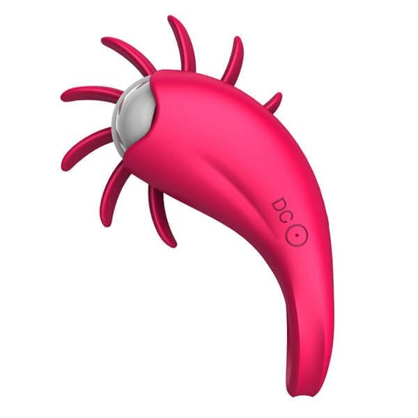 Vòng rung xoay lưỡi liếm đeo dương vật lâu ra kích thích
