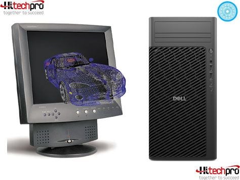 DELL PRO MAX TOWER T2 FCT2250 – CỖ MÁY CHUYÊN GIA KẾ THỪA TINH HOA DÒNG MÁY TRẠM PRECISION