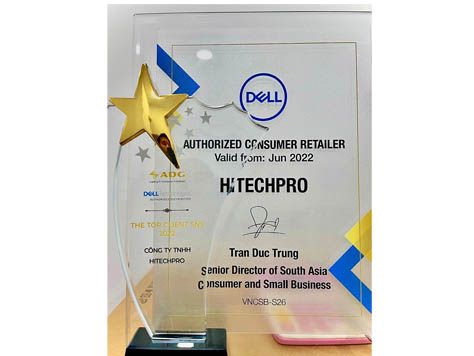 Hitechpro vinh dự nhận giải thưởng “THE TOP CLIENT SNS 2022” của hãng máy tính DELL.