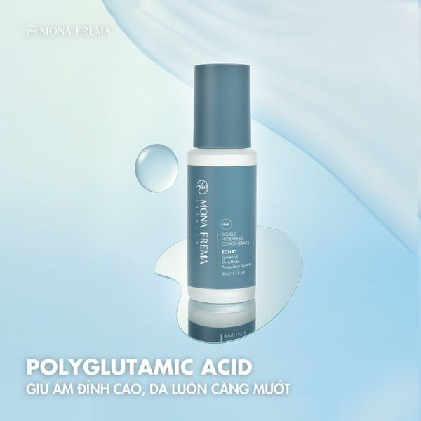 POLYGLUTAMIC ACID - GIỮ ẨM ĐỈNH CAO, DA LUÔN CĂNG MƯỚT