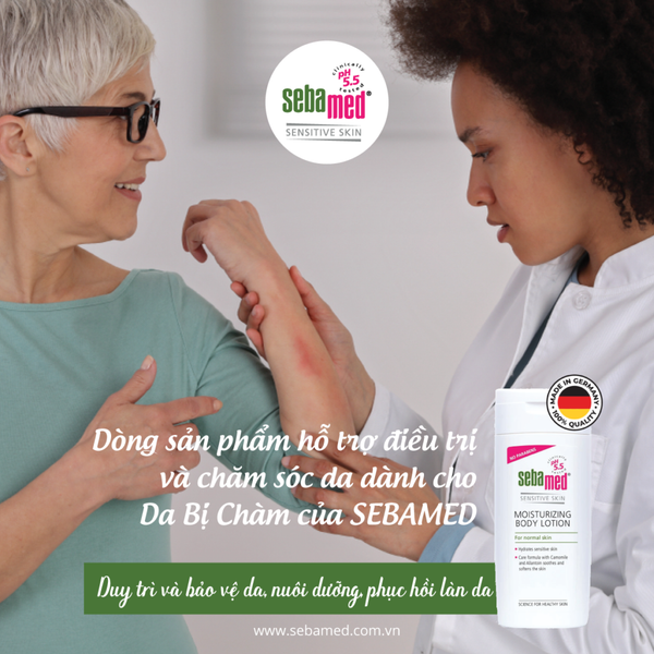 Dược mỹ phẩm Sebamed chuyên biệt dành cho da chàm