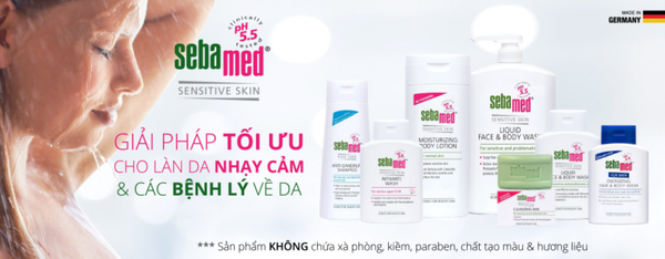 Sản phẩm Sebamed giải pháp tối ưu cho làn da nhạy cảm