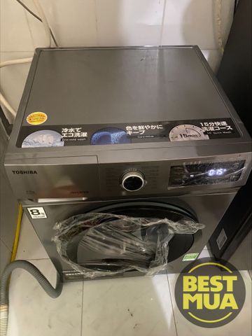 👇CỬA TRƯỚC XỊN, GIÁ TỐT Ở ĐÂY👇  💮💦👕Máy giặt Toshiba Inverter 8.5 Kg TW-BK95S3V(SK👖💦💮