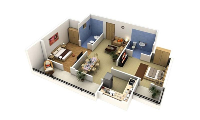 Bản vẽ thiết kế nội thất chung cư có cần thiết? Một số mẫu bản vẽ tham khảo