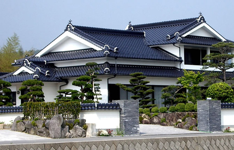 Biệt thự mini kiểu Nhật thu hút ánh nhìn nhờ kết hợp hài hòa giữa kiến trúc độc đáo và cảnh quan thiên nhiên – Ảnh: Internet.