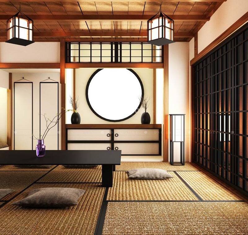 Chiếu Tatami, cửa Shoji là những nét kiến trúc đặc trưng trong thiết kế nhà kiểu Nhật.