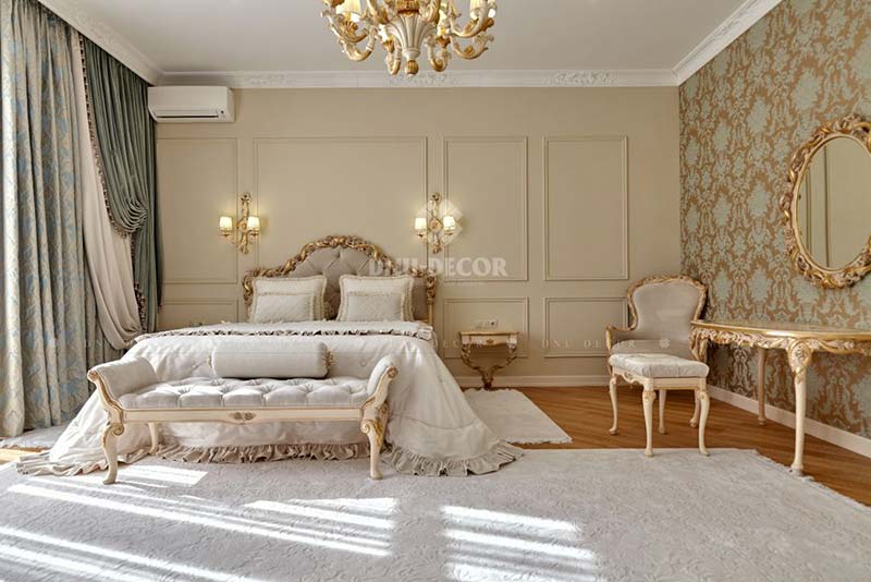 phòng khách sạn cổ điển