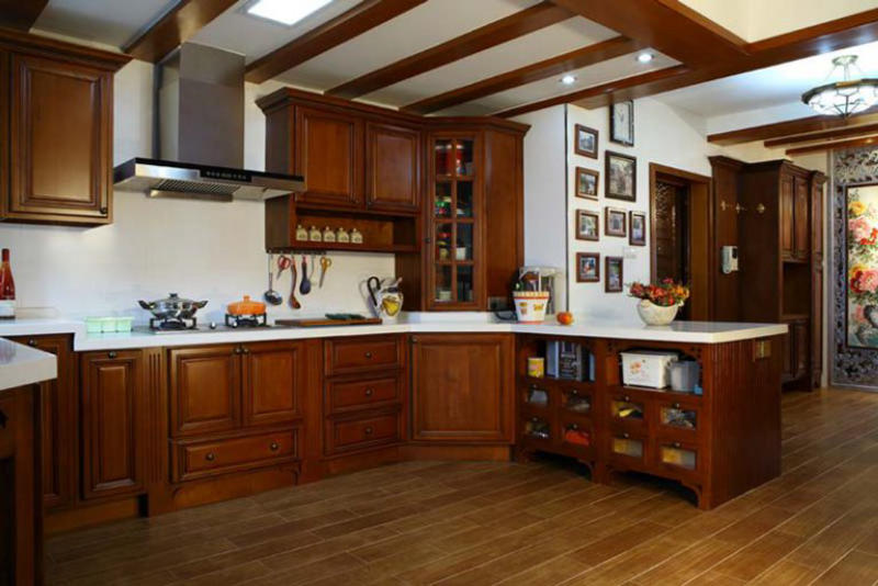 thiết kế nội thất bếp đồ gỗ