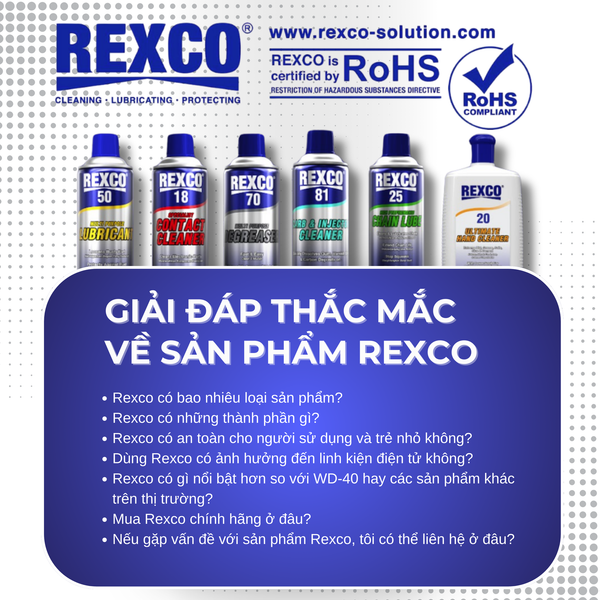Giải đáp thắc mắc về sản phẩm Rexco, Rexco có thực sự hiệu quả?