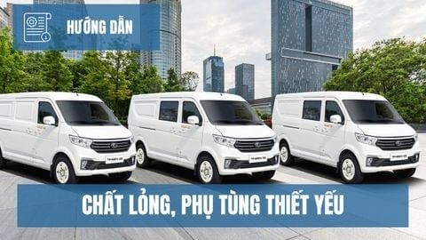 Khuyến nghị các loại chất lỏng, phụ tùng và kiểm tra định kỳ thiết yếu cho xe Van Thaco