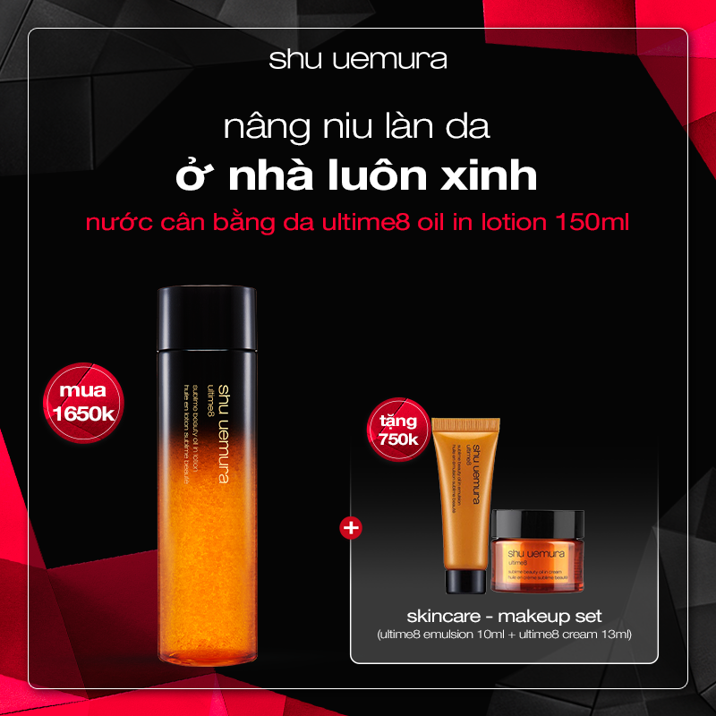 [RT] nước cân bằng dưỡng ẩm da ultime8 oil in lotion