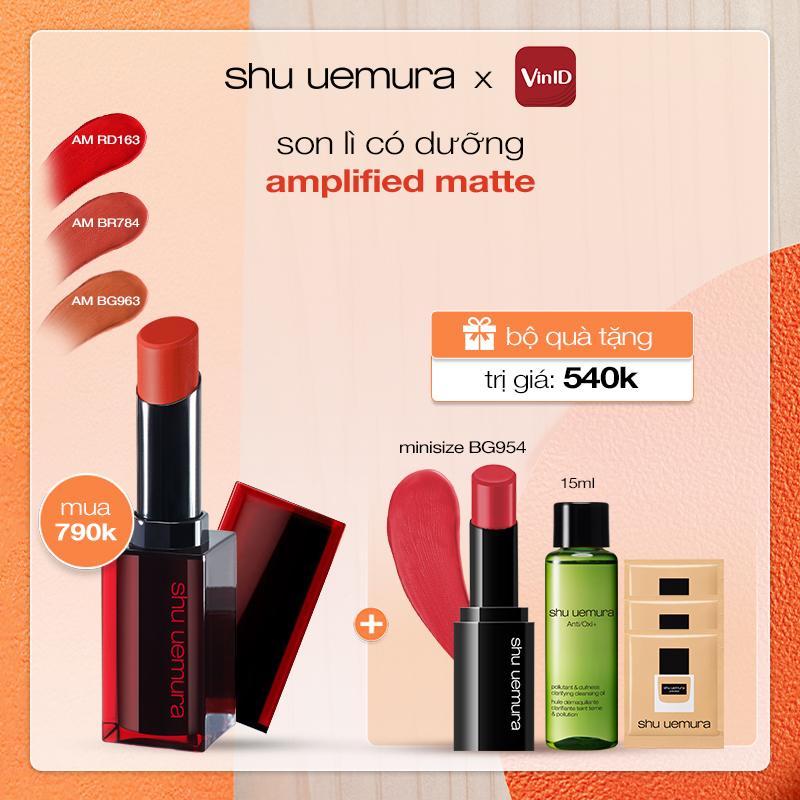 [omg] son lì amplified matte new packaging có dưỡng