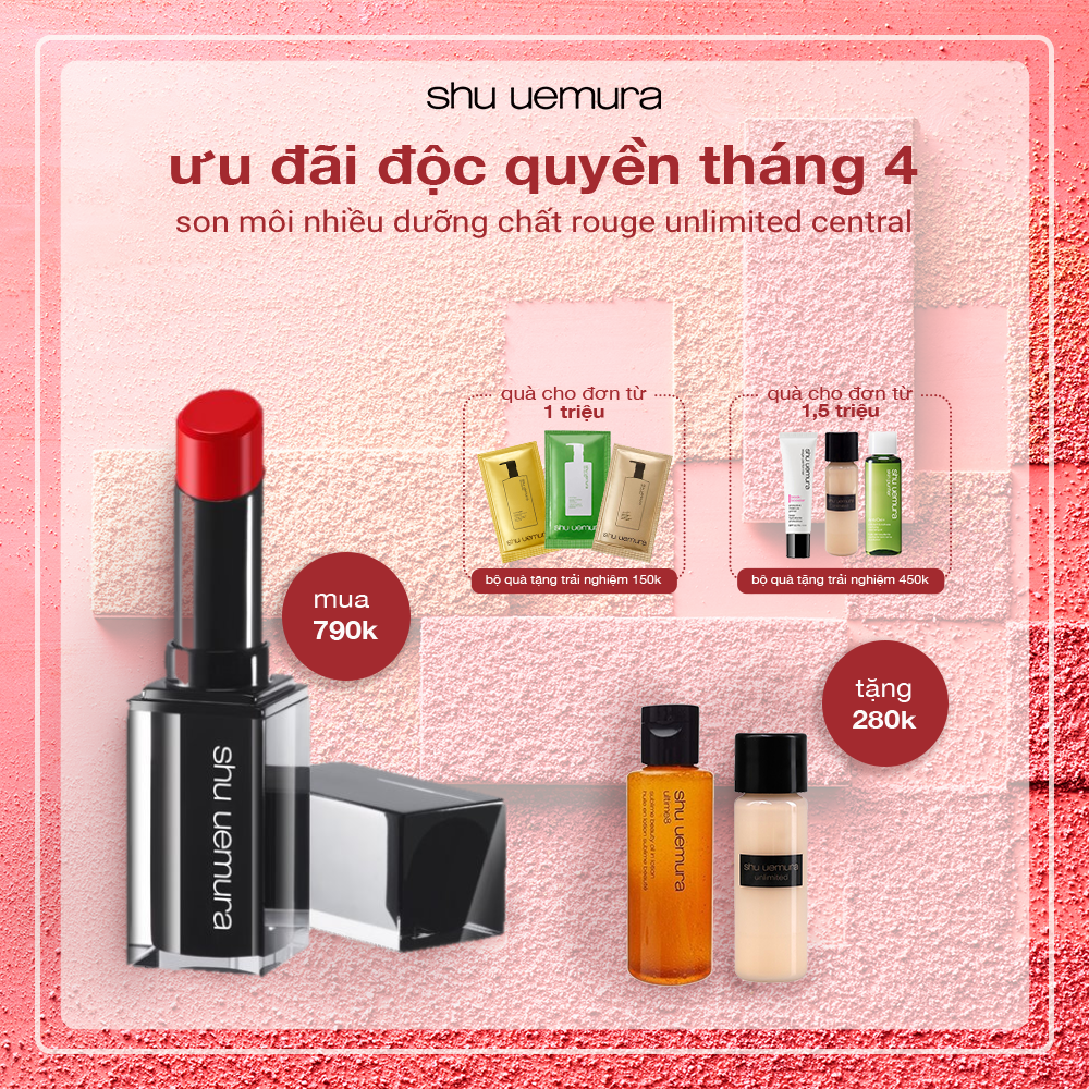 son môi nhiều dưỡng chất rouge unlimited central