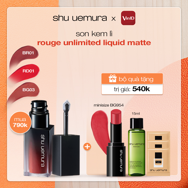 [omg] Son kem lì rouge unlimited liquid matte