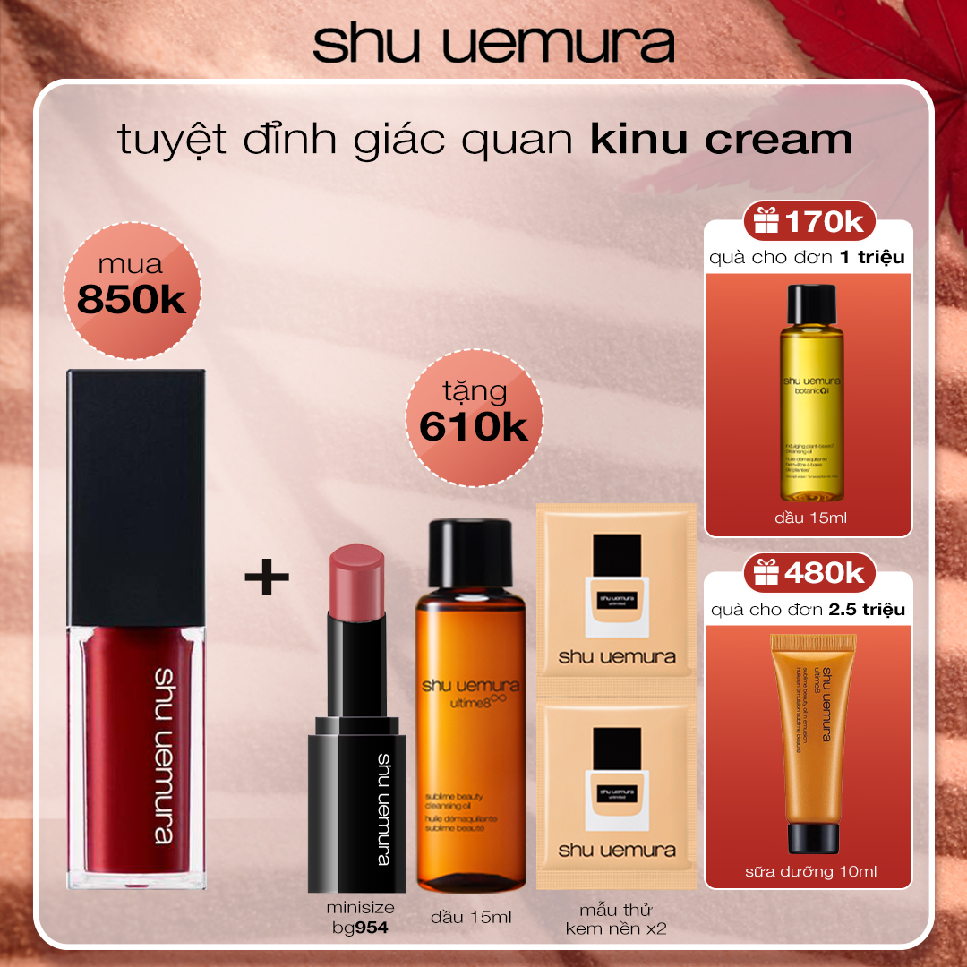 [oct] son kem nhiều dưỡng chất rouge unlimited kinu cream