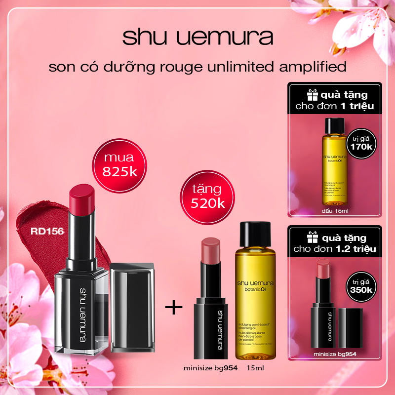 son môi lì lâu trôi rouge unlimited matte